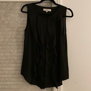 Loft black blouse tank